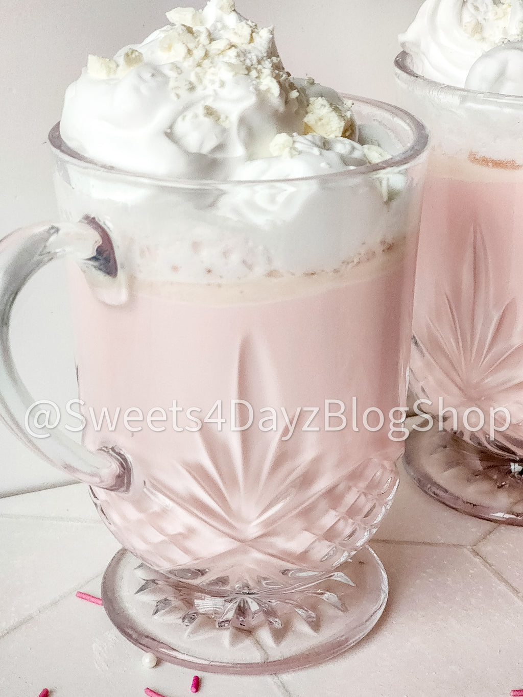 White Hot Chocolate on Rhombus