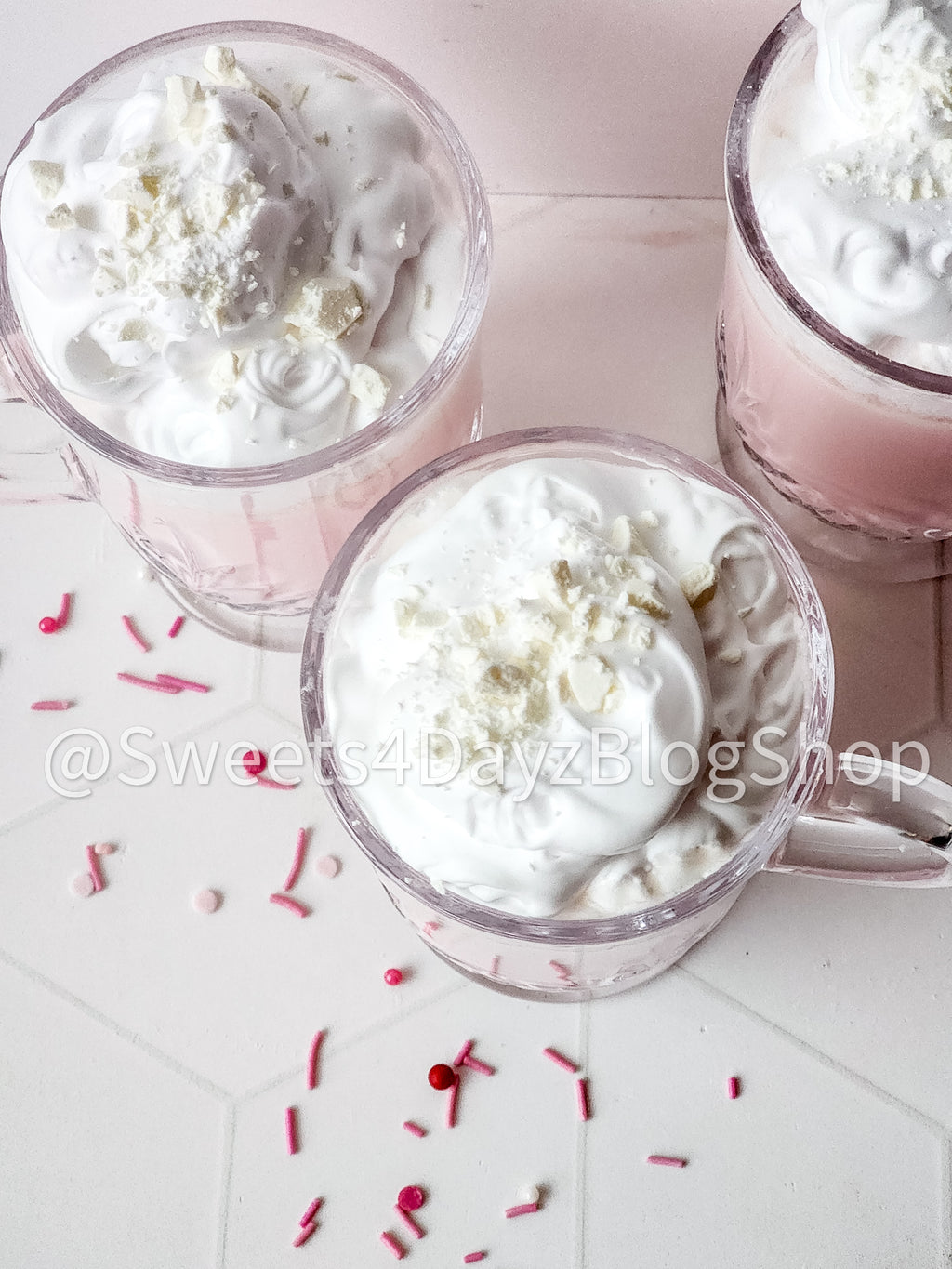 White Hot Chocolate on Rhombus