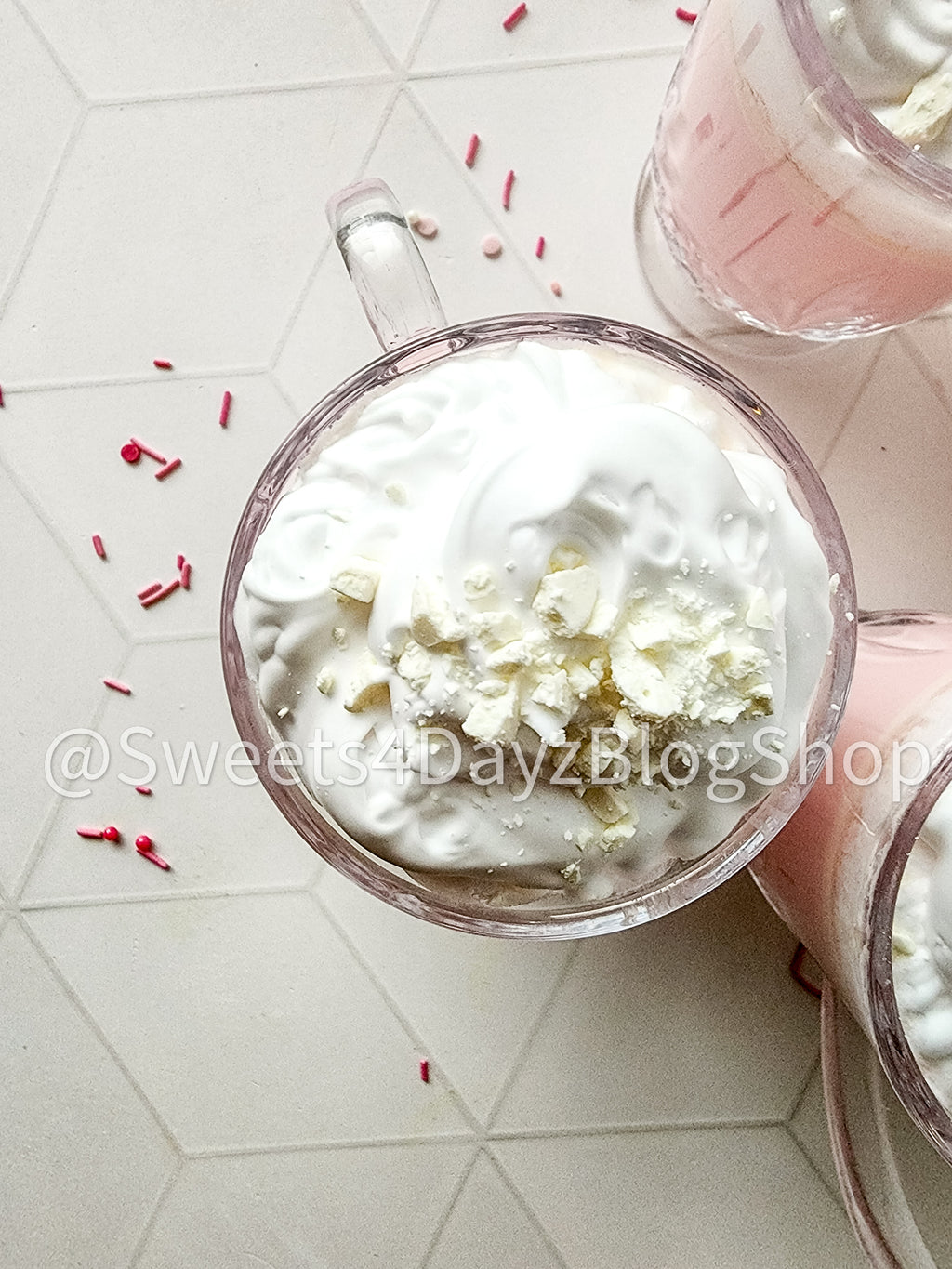 White Hot Chocolate on Rhombus