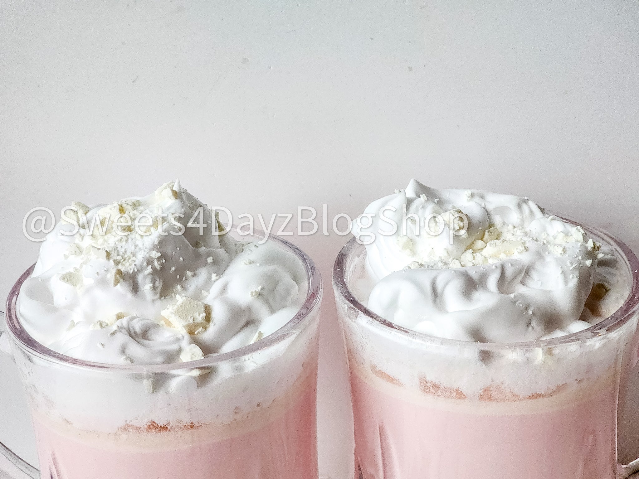 White Hot Chocolate on Marble