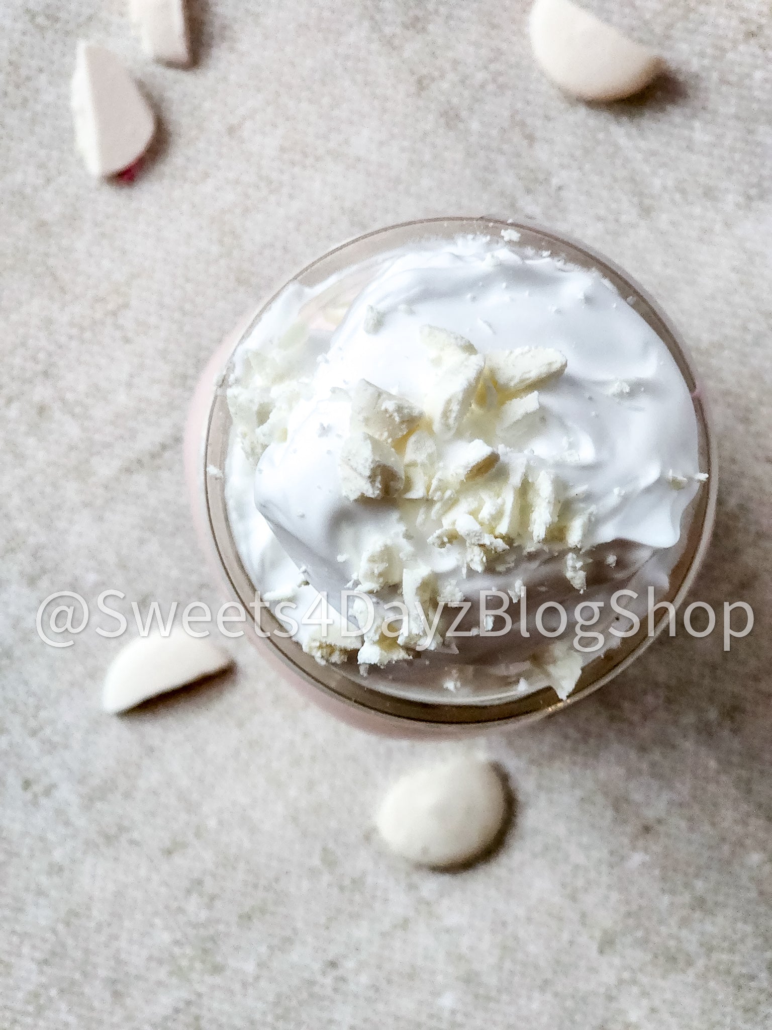 White Hot Chocolate on Linen