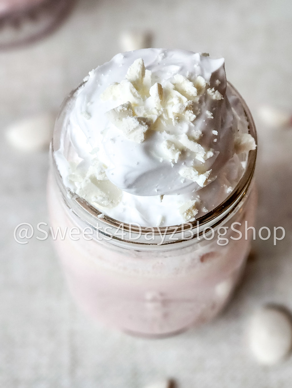 White Hot Chocolate on Linen