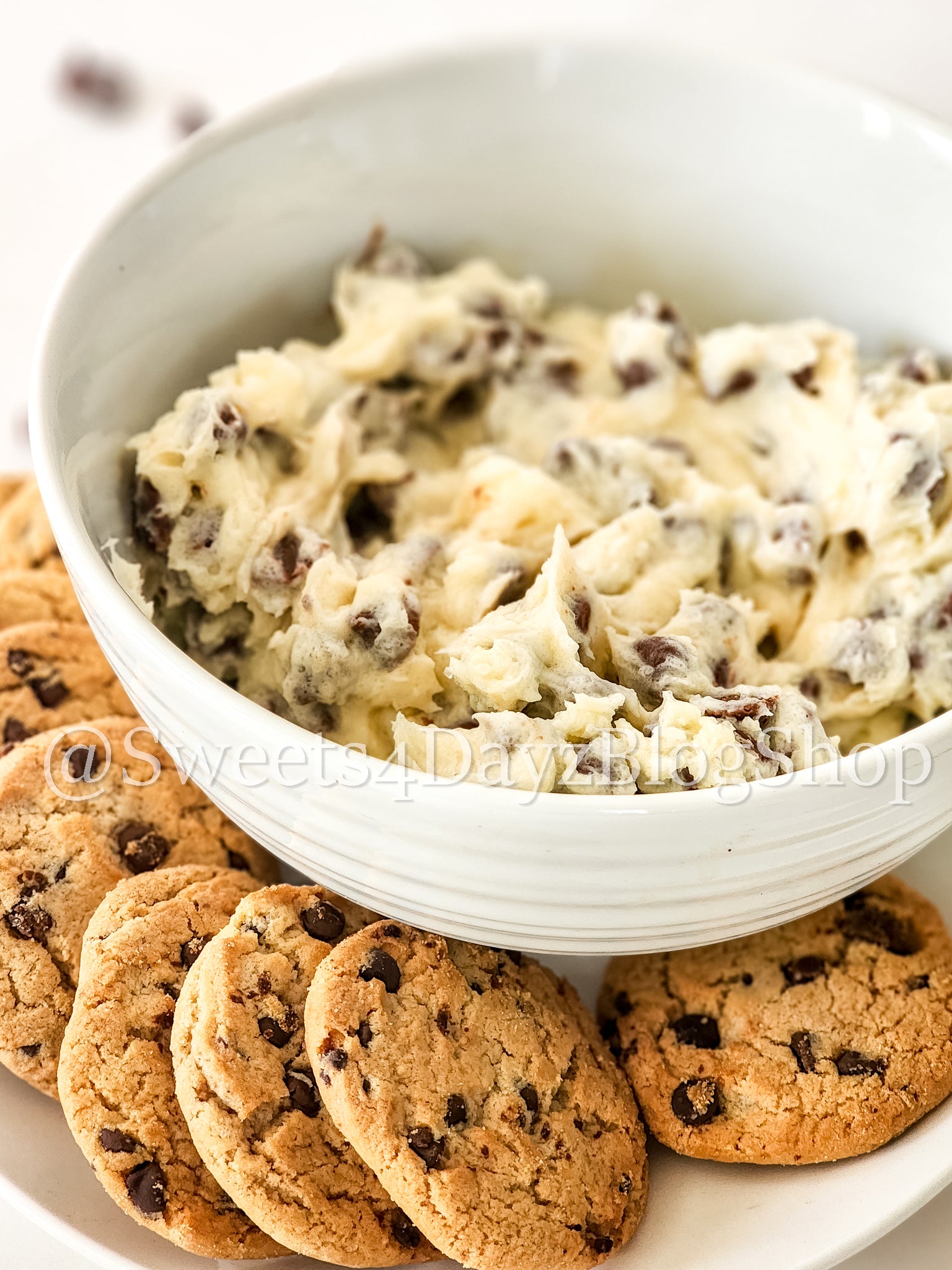 Keto Cookie Dough Dip on Rhombus