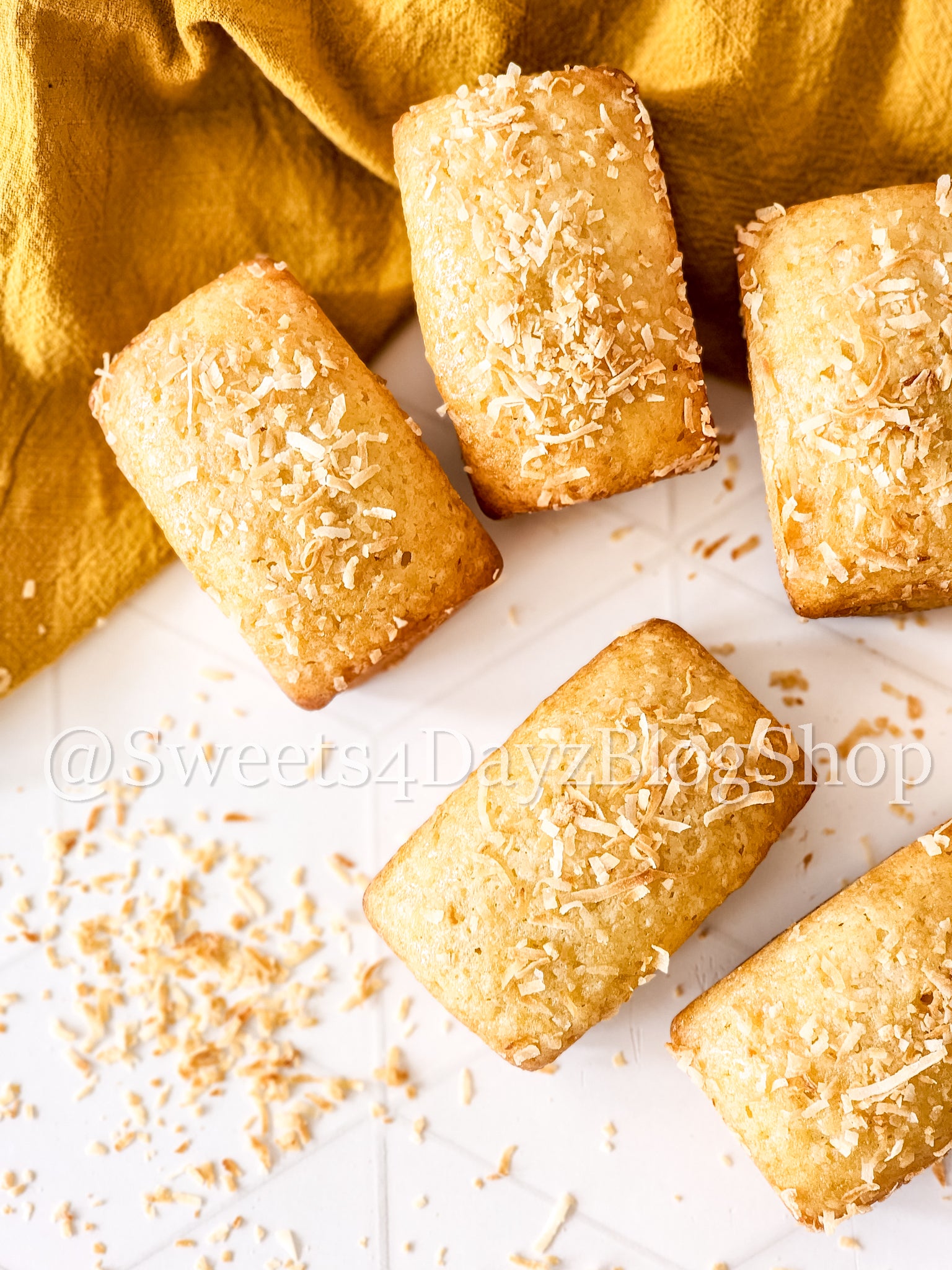 Coconut Rum Bread on Rhombus