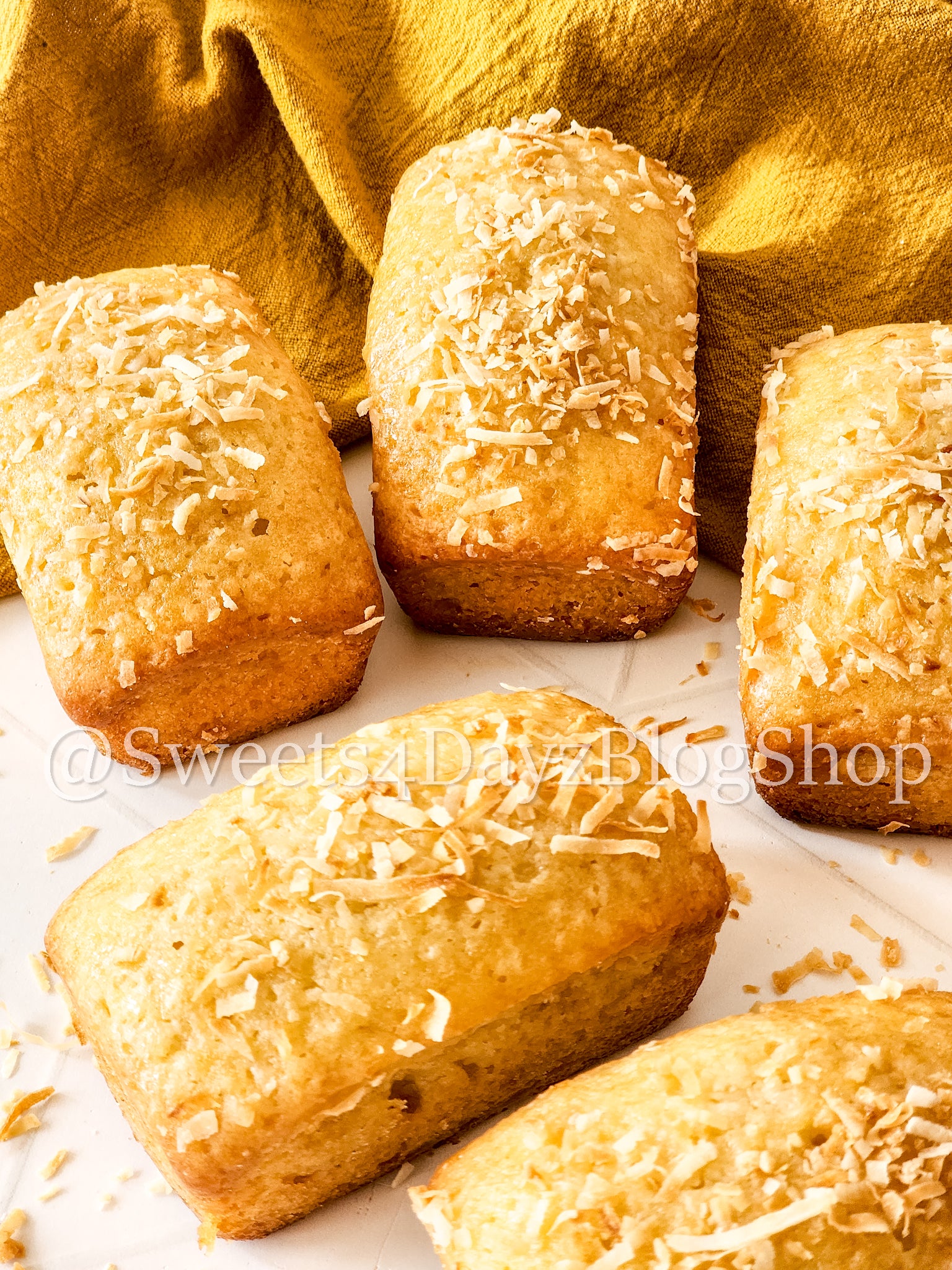 Coconut Rum Bread on Rhombus