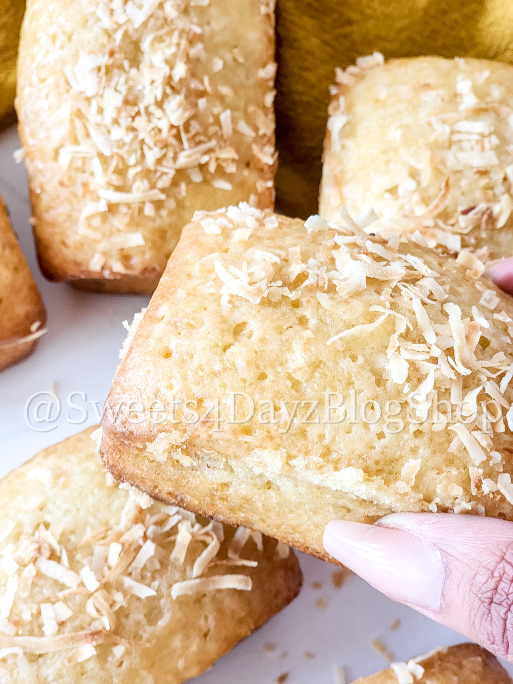 Coconut Rum Bread on Rhombus