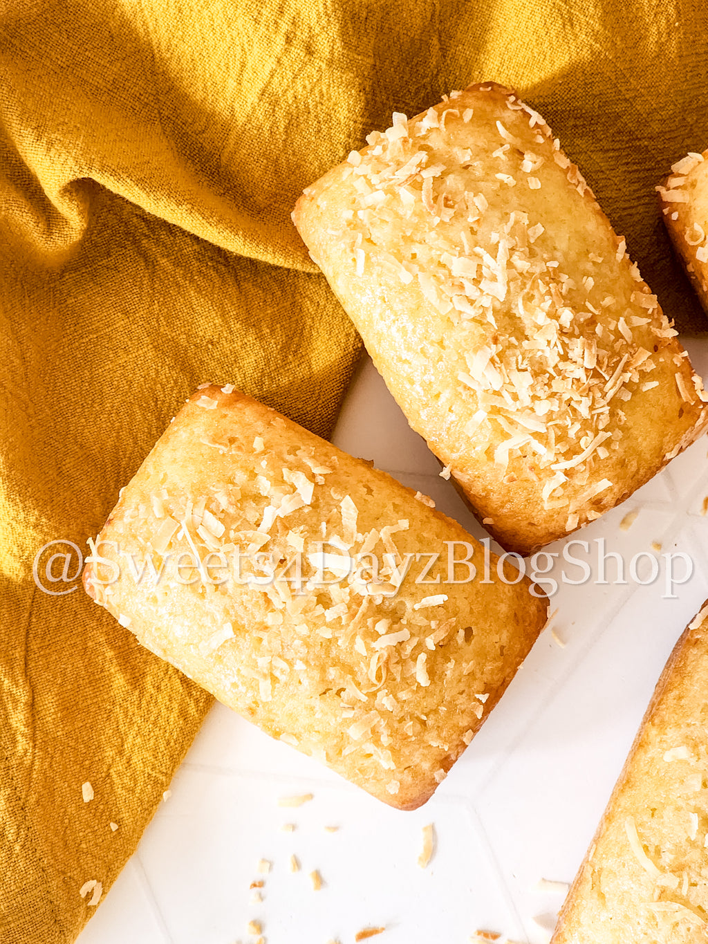 Coconut Rum Bread on Rhombus