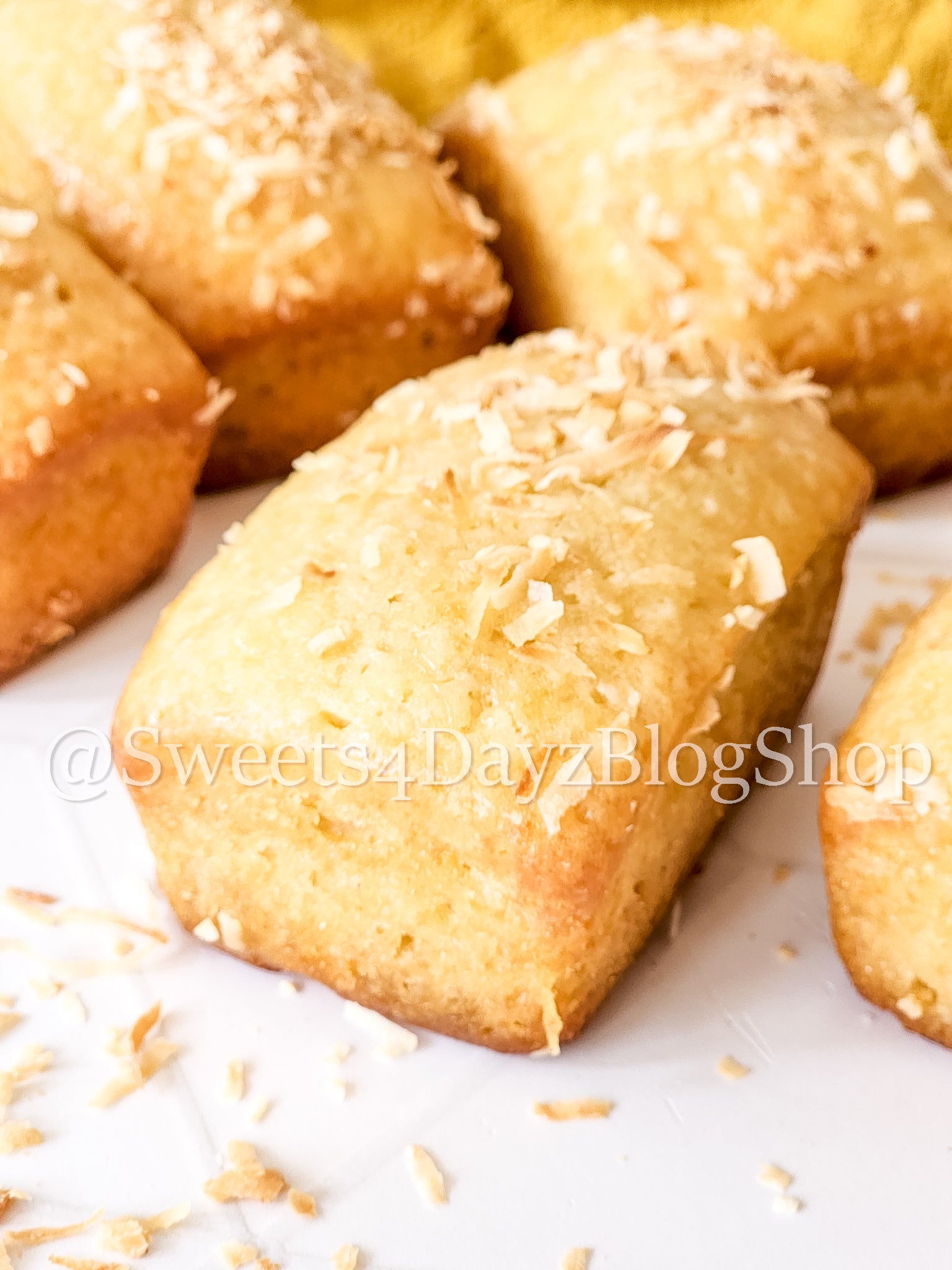 Coconut Rum Bread on Rhombus