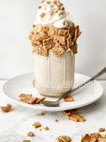 Cinnamon Toast Crunch Milkshake on Marble