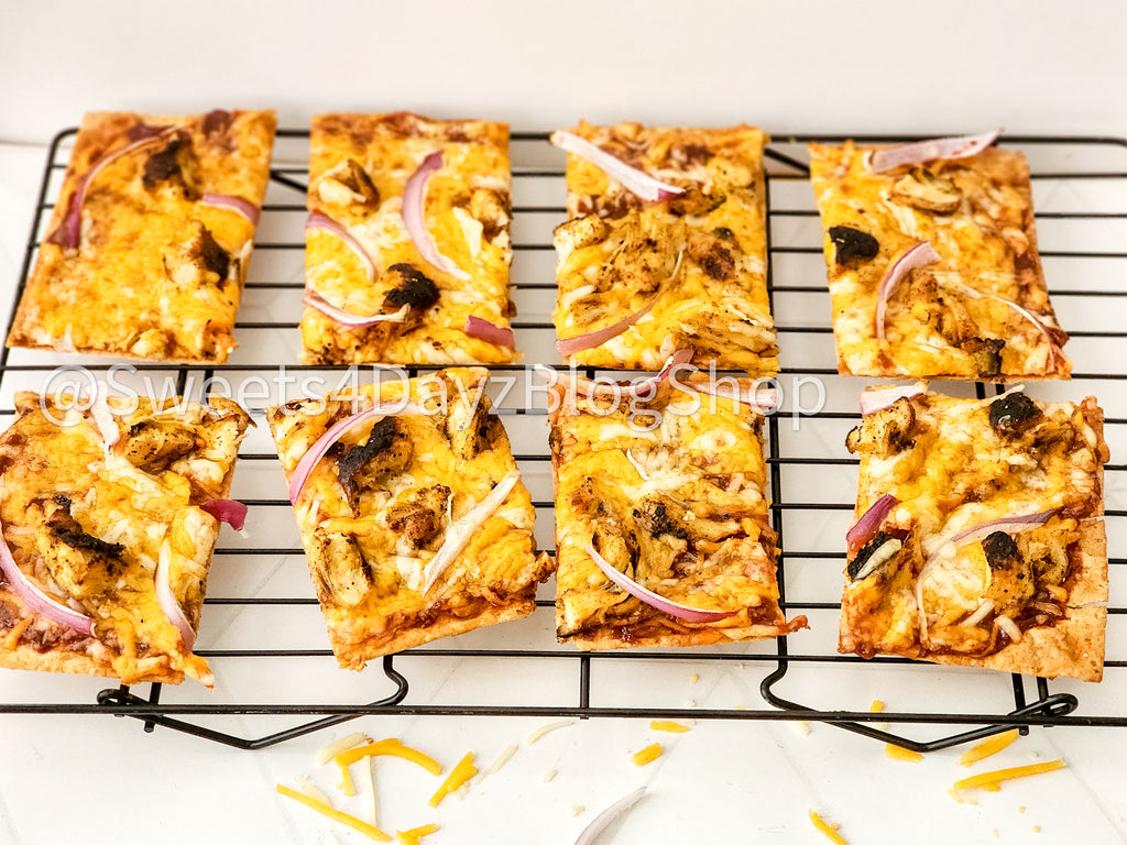BBQ Chicken Flatbread Pizza on Rhombus