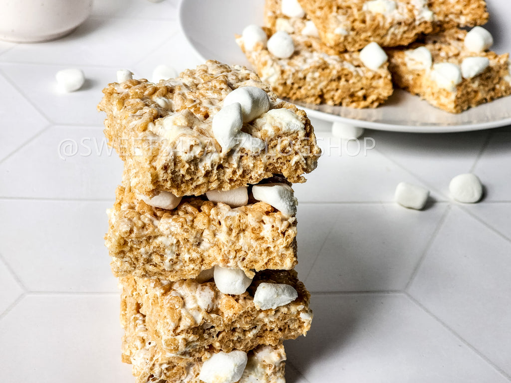 Fluffernutter Rice Krispies on Rhombus