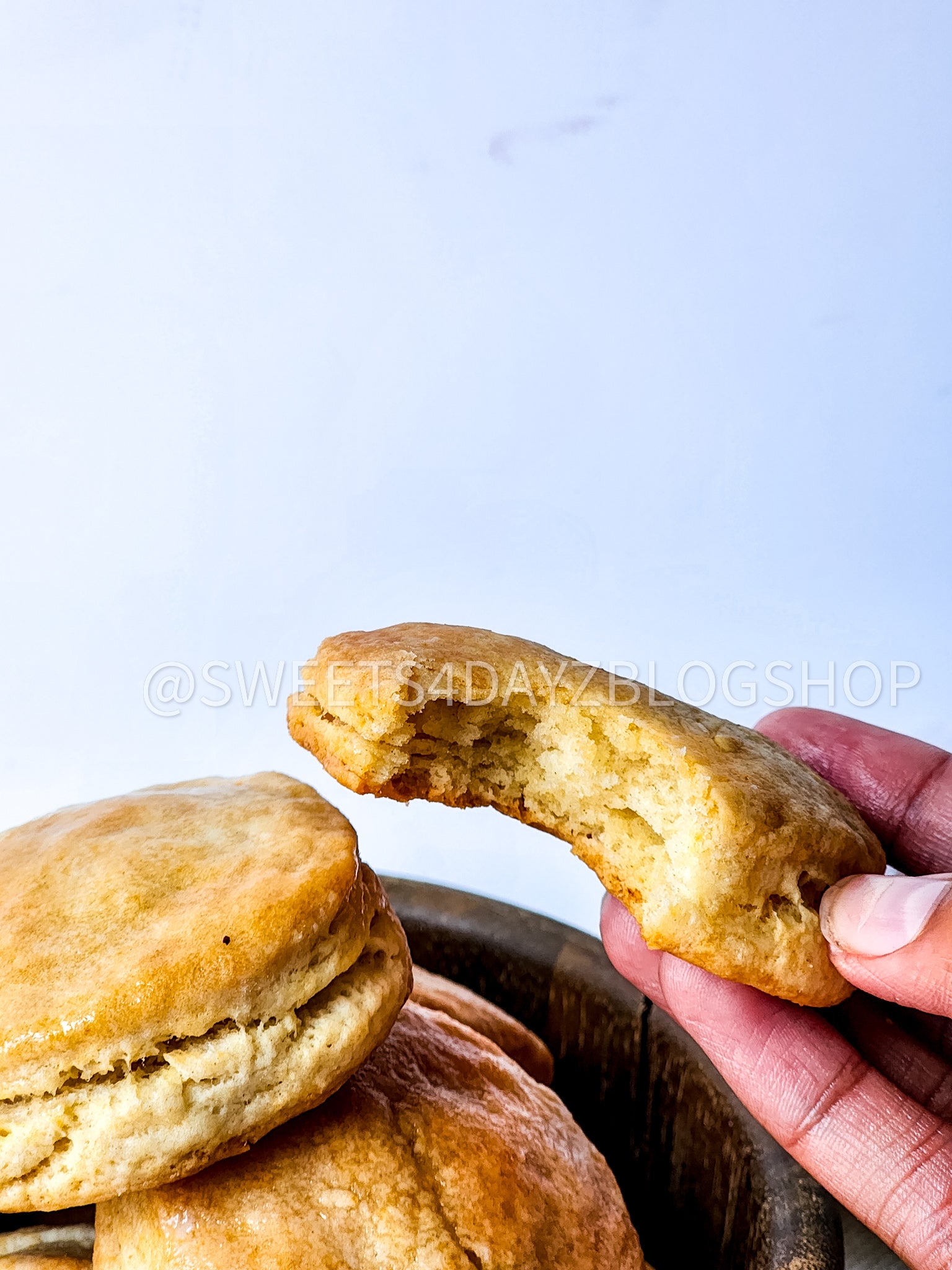 Copycat Popeyes Biscuits on Linen