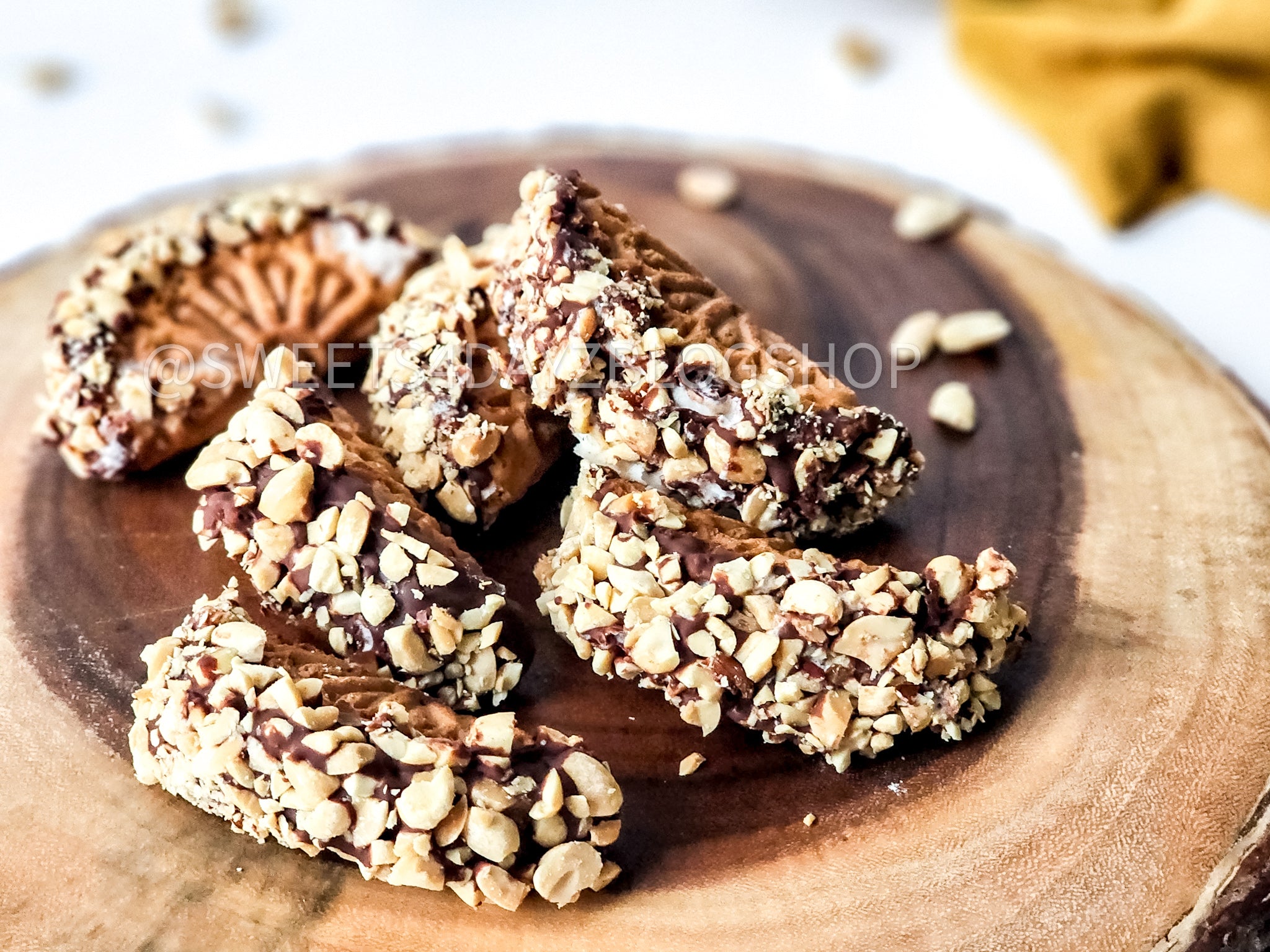 Copycat Choco Tacos on White