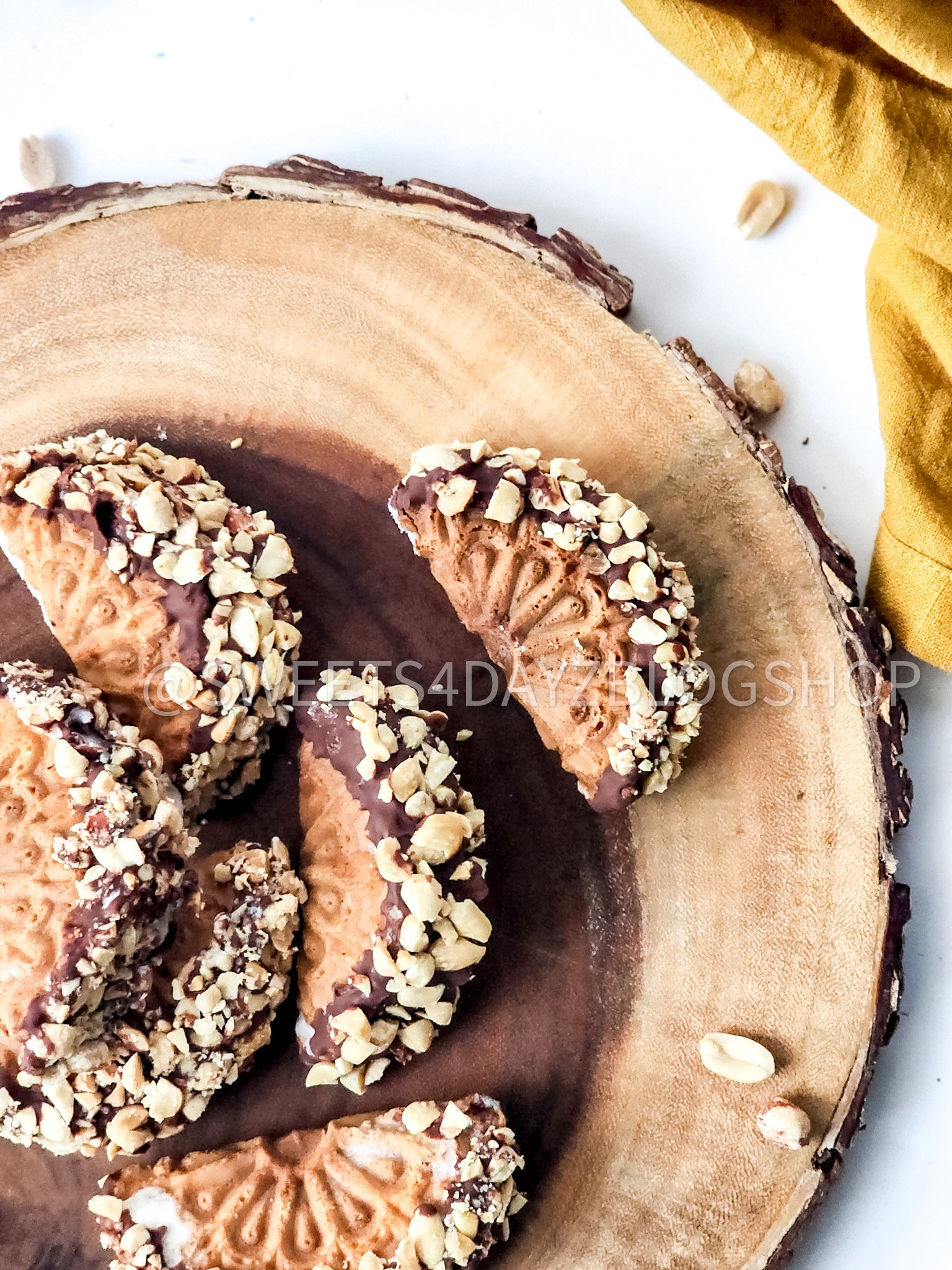 Copycat Choco Tacos on White