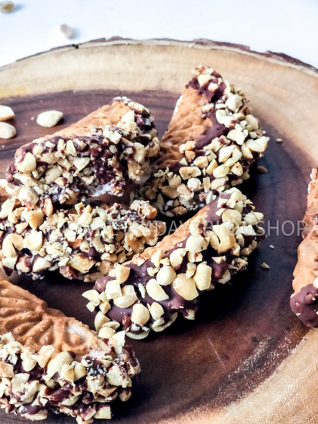 Copycat Choco Tacos on White