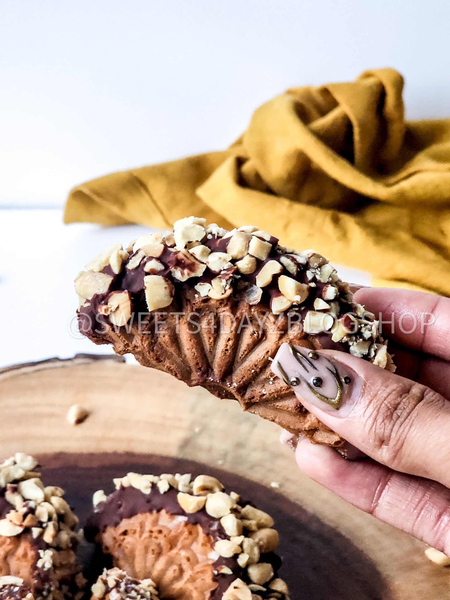 Copycat Choco Tacos on White