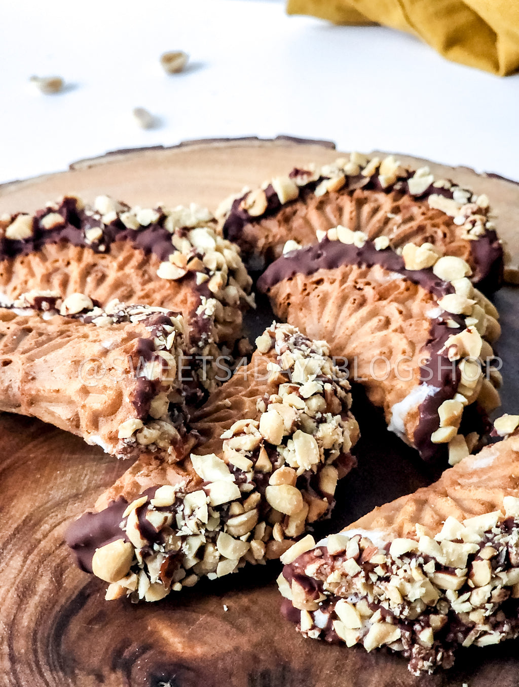 Copycat Choco Tacos on White