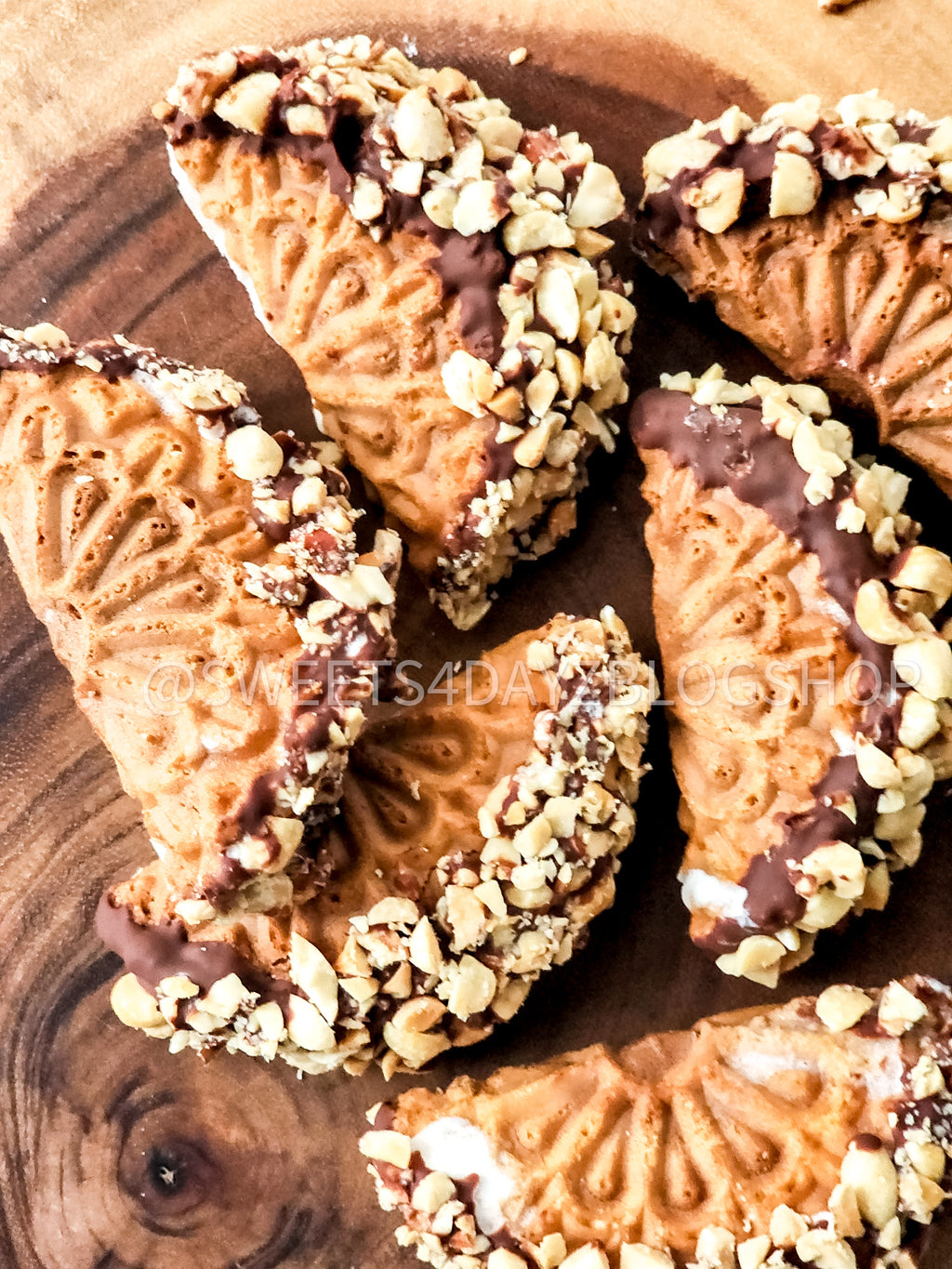 Copycat Choco Tacos on White