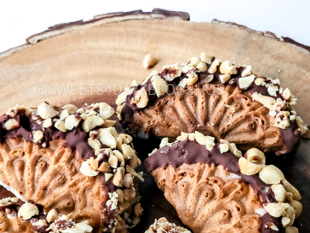 Copycat Choco Tacos on White