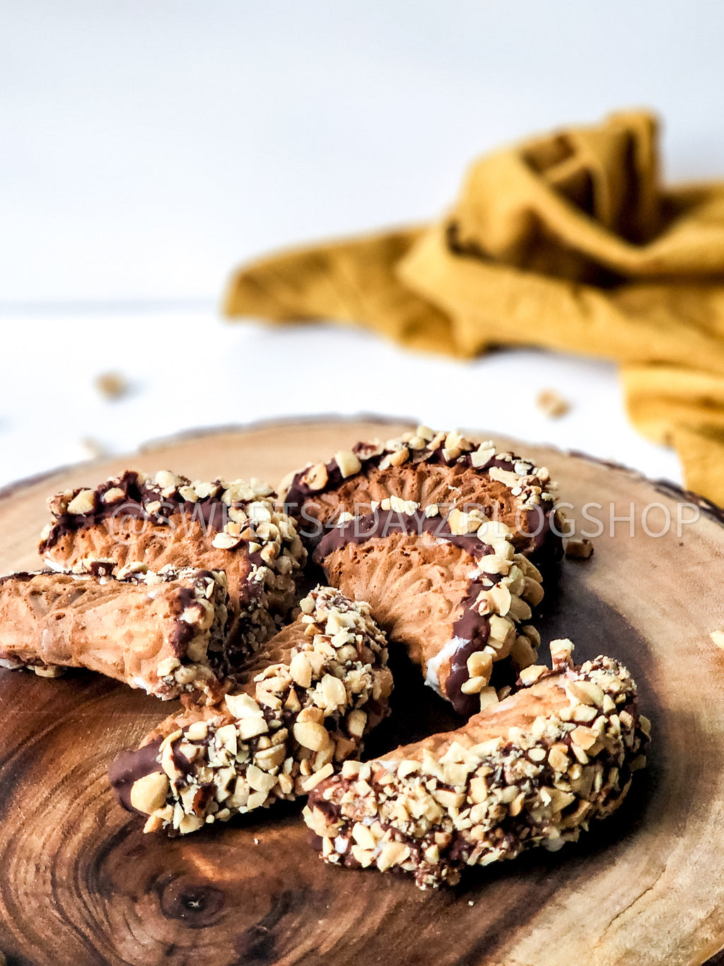 Copycat Choco Tacos on White