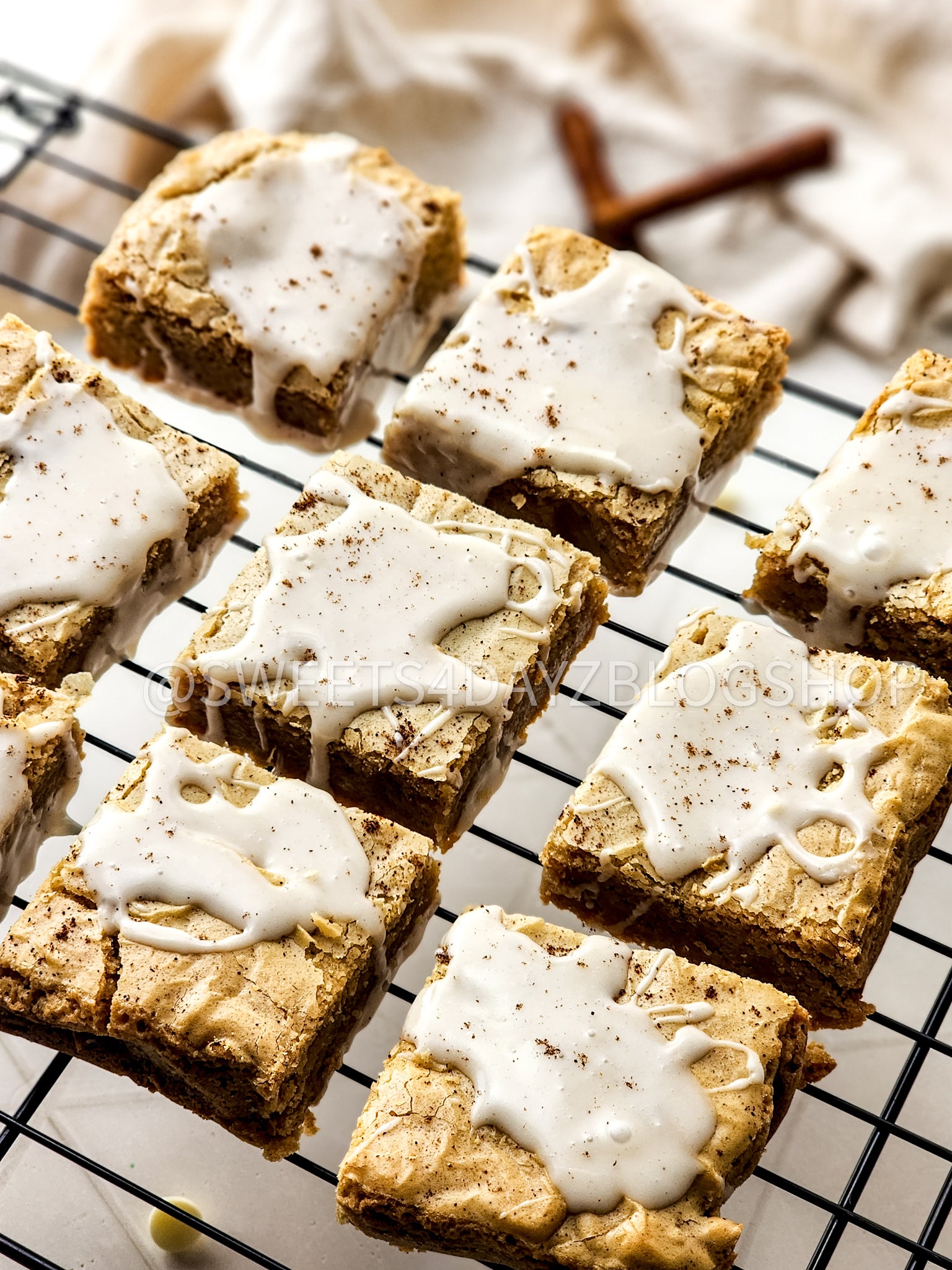 Chai Blondies on Rhombus
