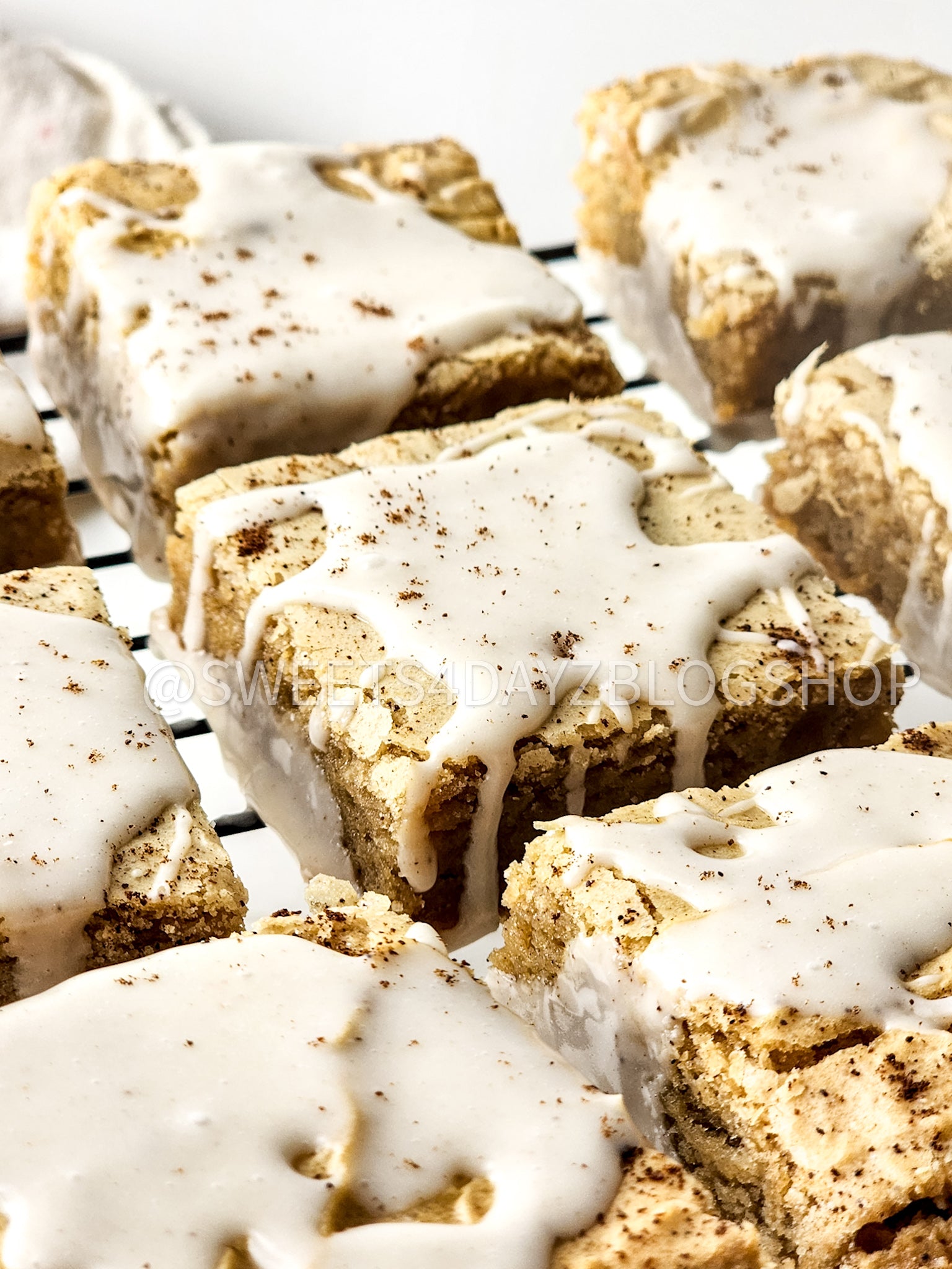 Chai Blondies on Rhombus