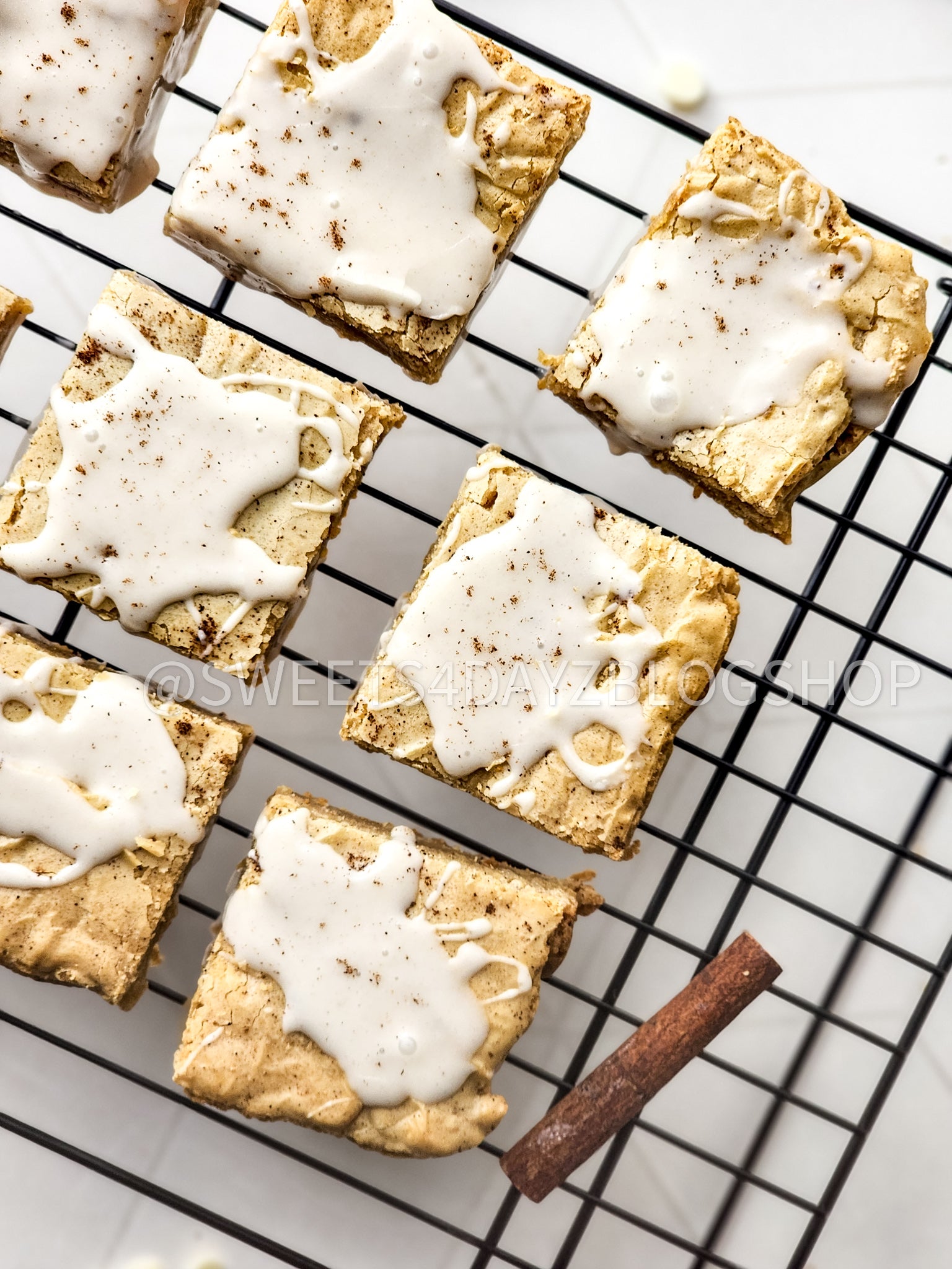 Chai Blondies on Rhombus
