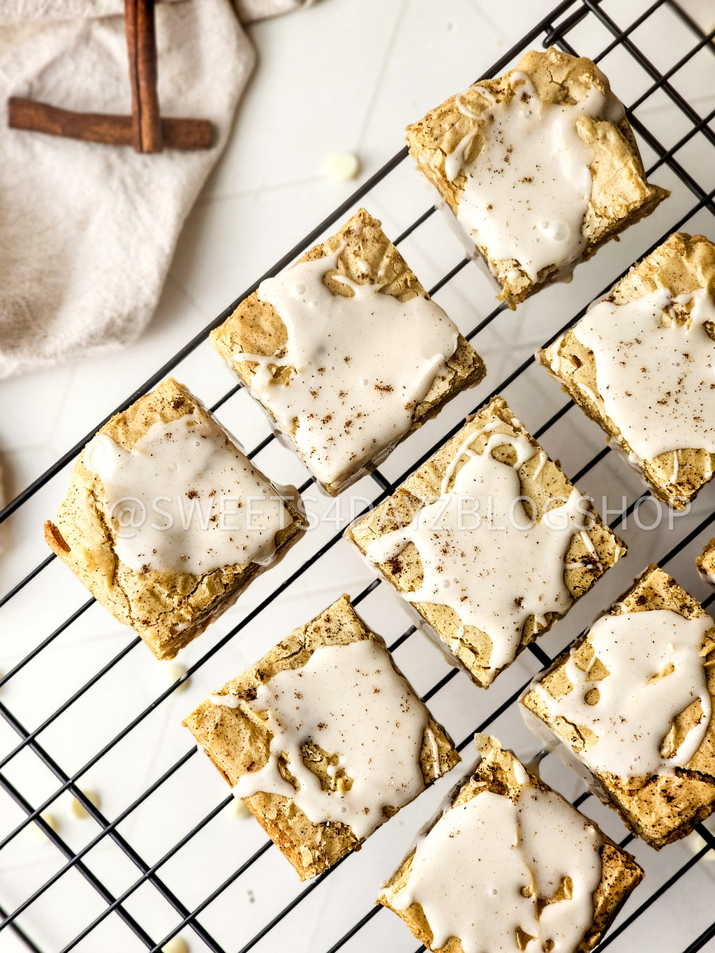 Chai Blondies on Rhombus
