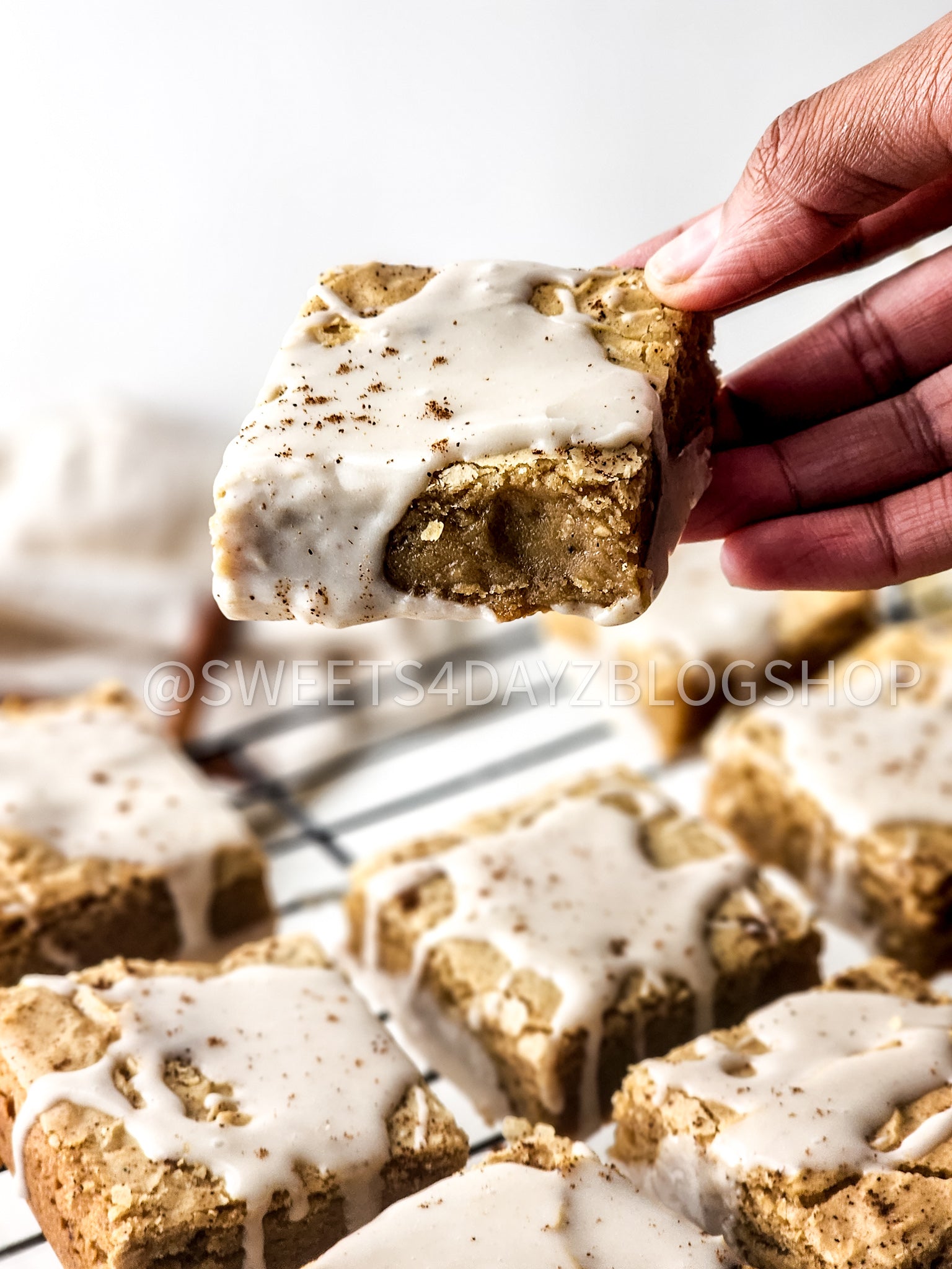 Chai Blondies on Rhombus