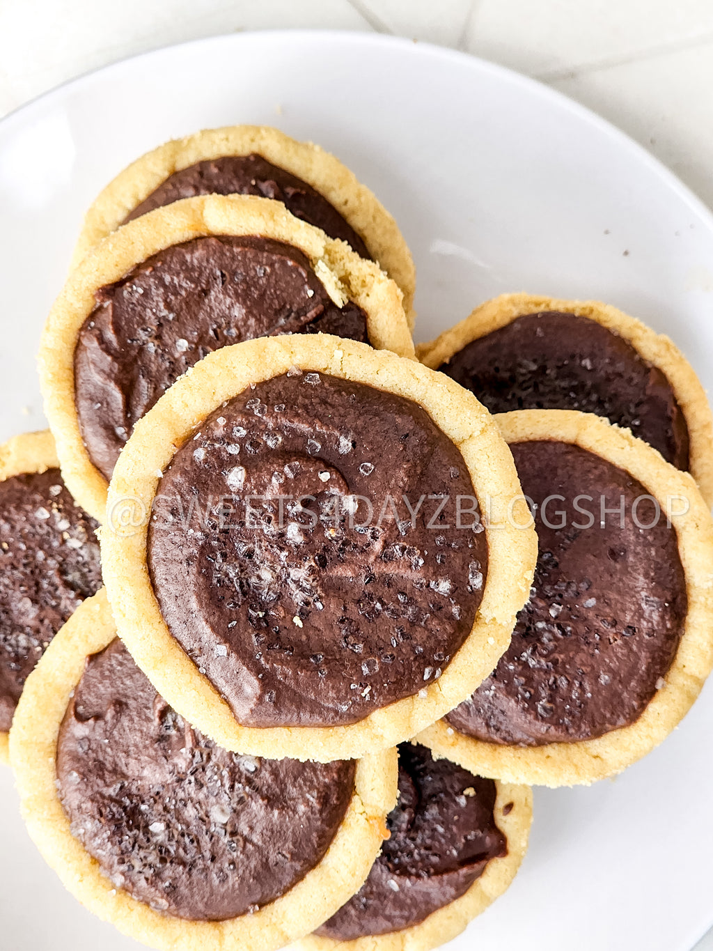 Twix Cookie Cups on Rhombus