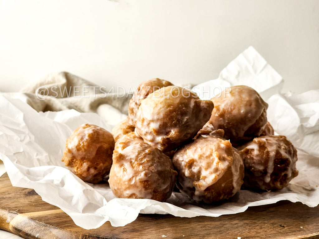 Copycat Dunkin Glazed Munchkins on Rhombus