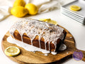 Lemon Poppyseed Loaf on White