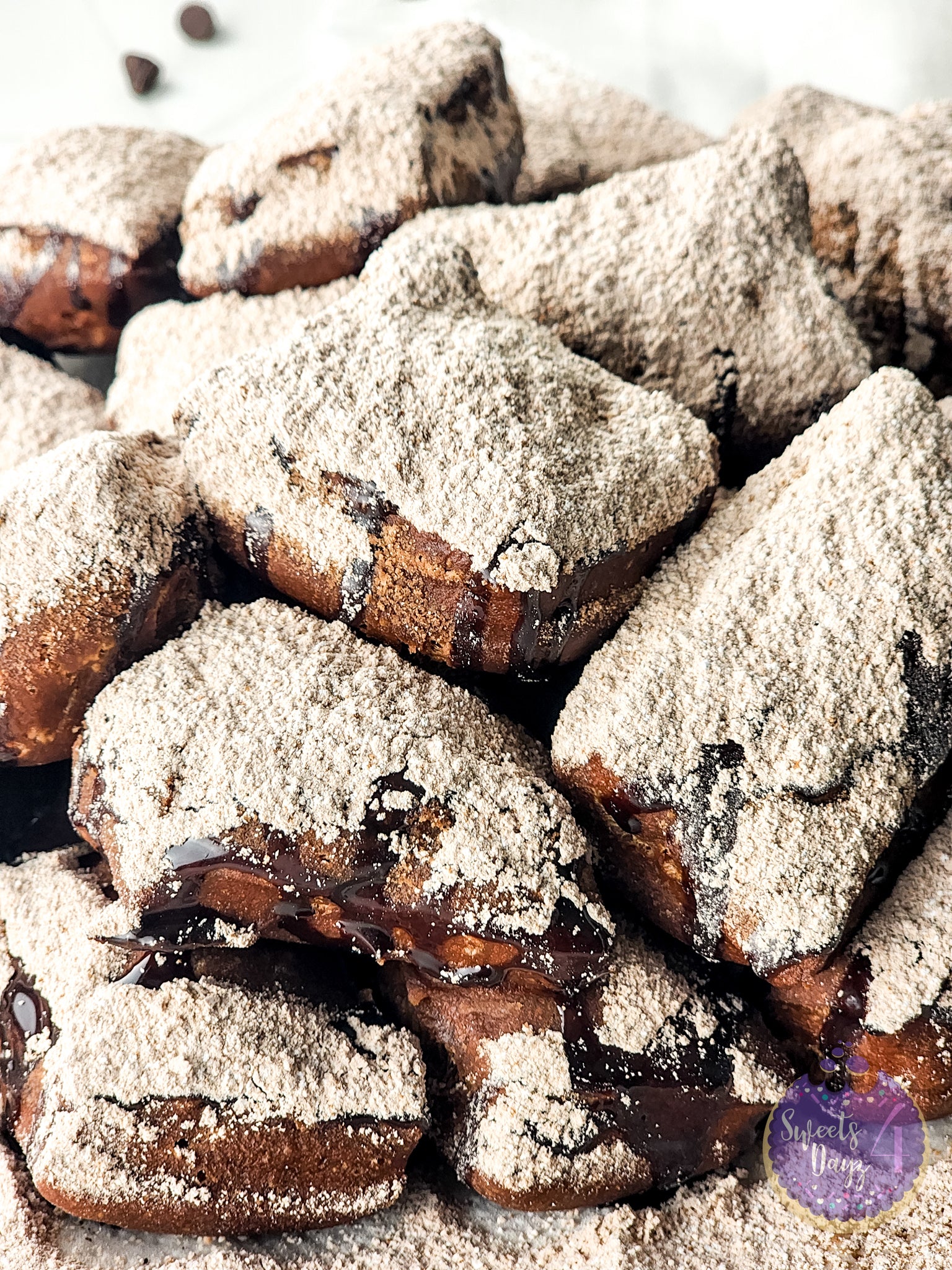 Chocolate Beignets on Rhombus