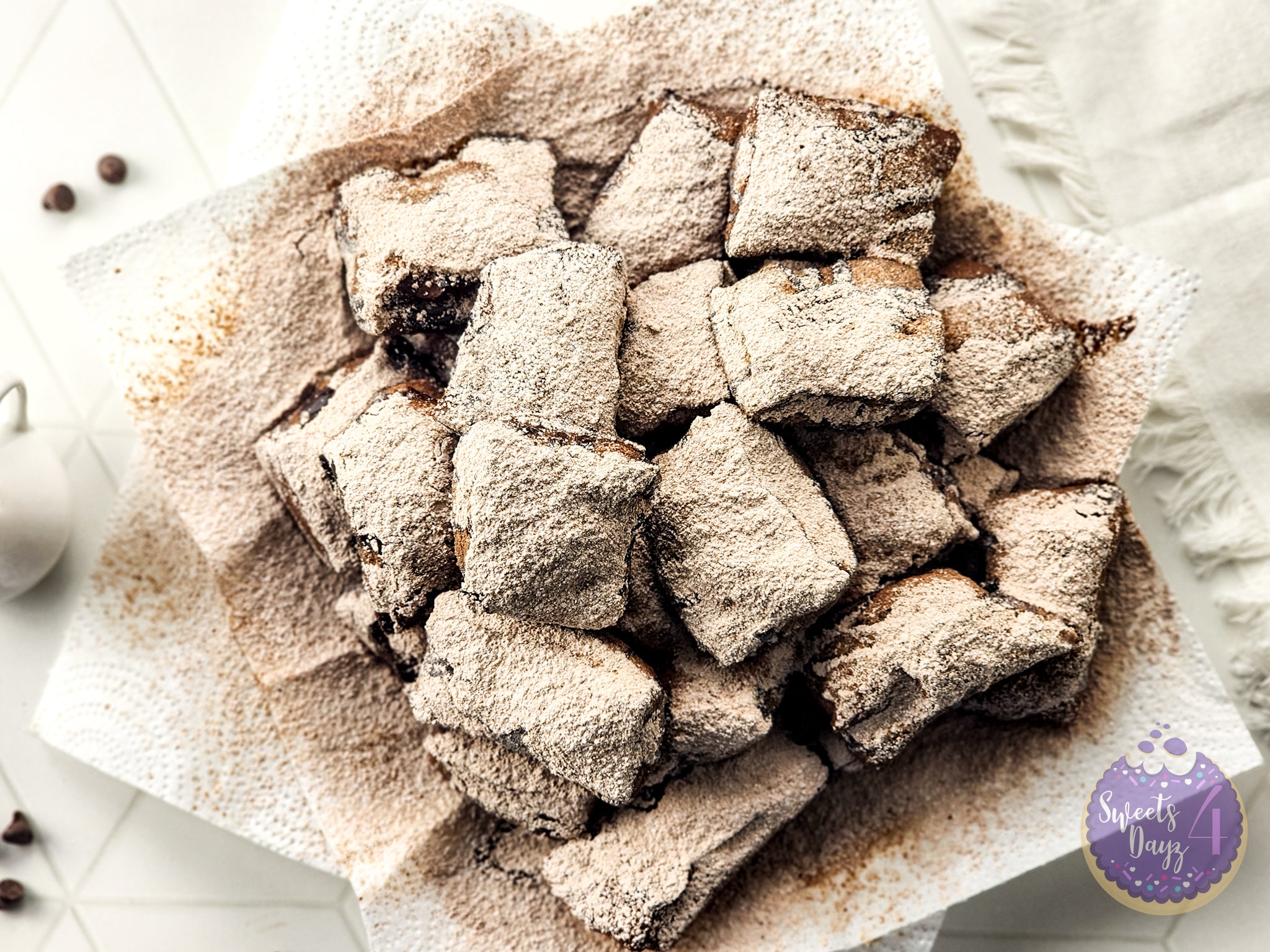 Chocolate Beignets on Rhombus