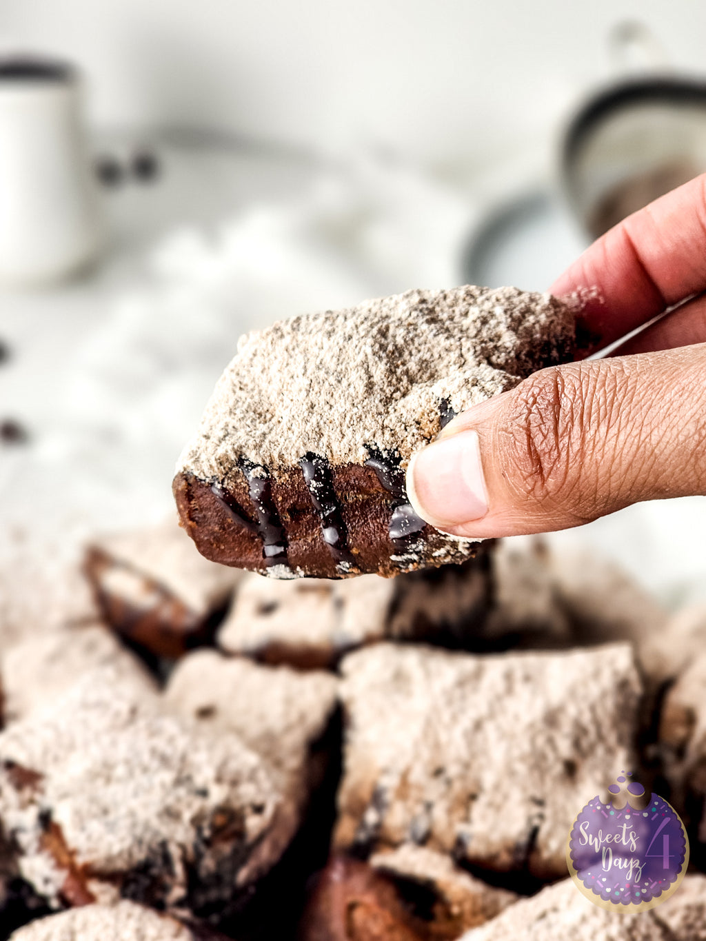 Chocolate Beignets on Rhombus