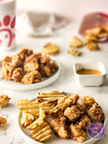 Copycat Chick Fil A Nuggets on Marble