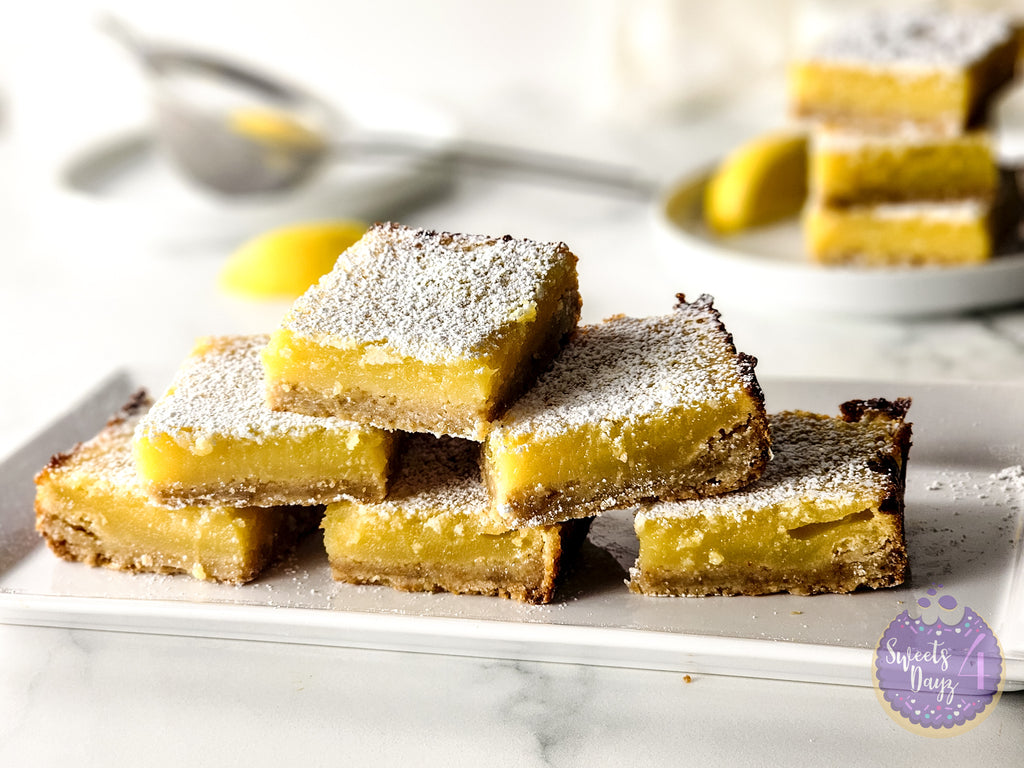 Simple Lemon Bars Gold Marble