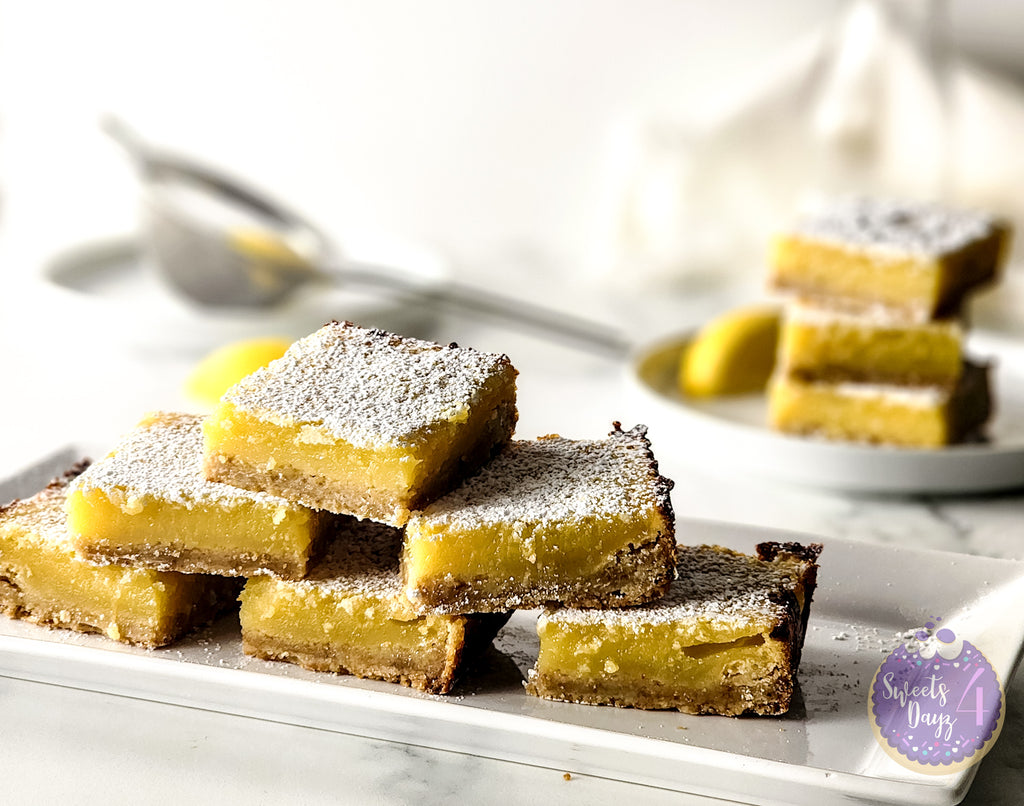 Simple Lemon Bars Gold Marble