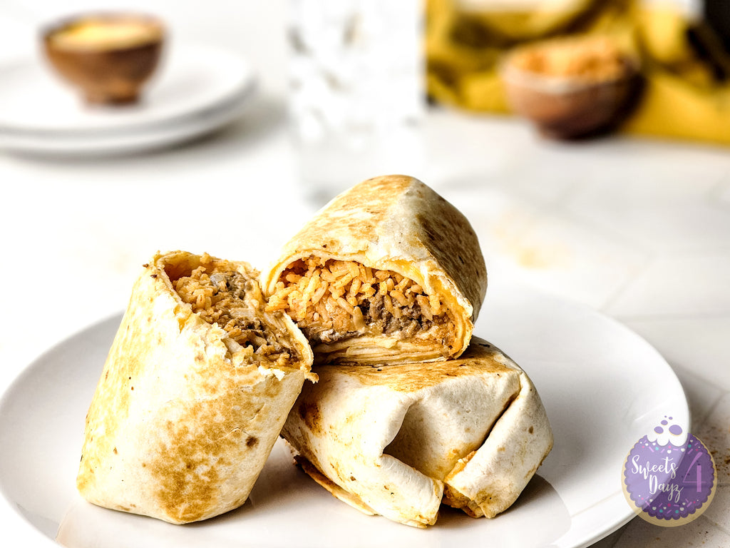 Copycat Taco Bell Quesarito on Rhombus