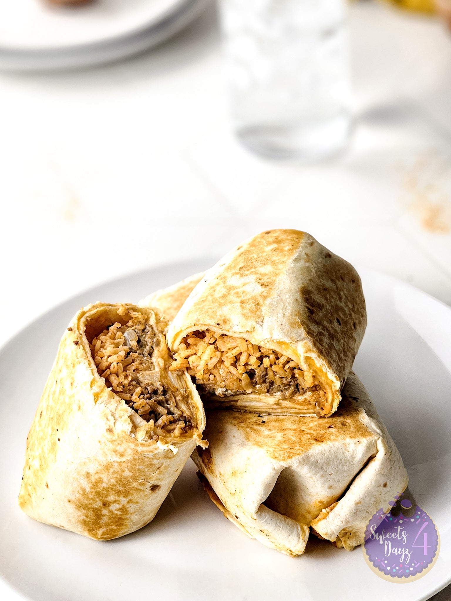 Copycat Taco Bell Quesarito on Rhombus