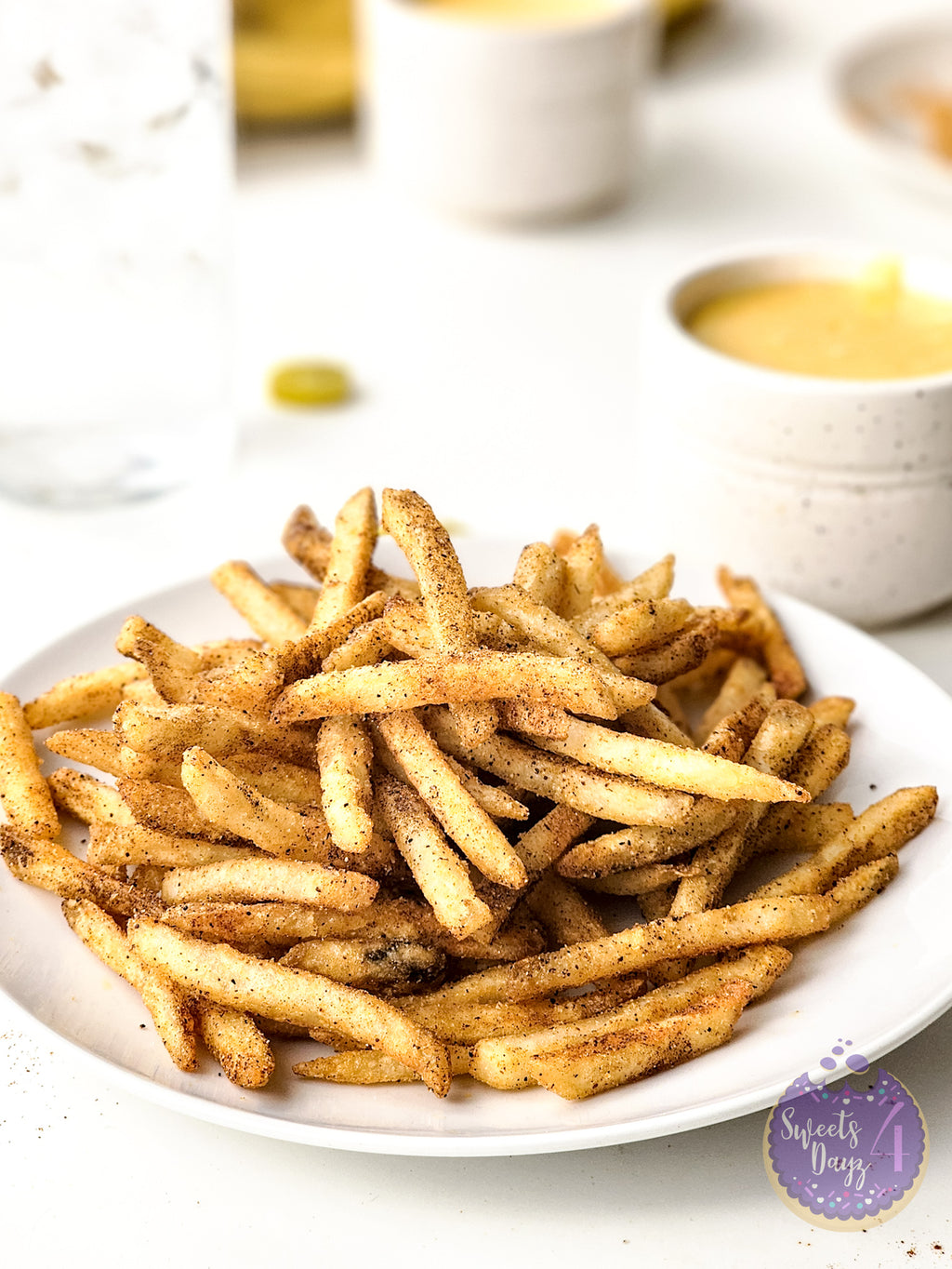 Copycat Taco Bell Nacho Fries on White