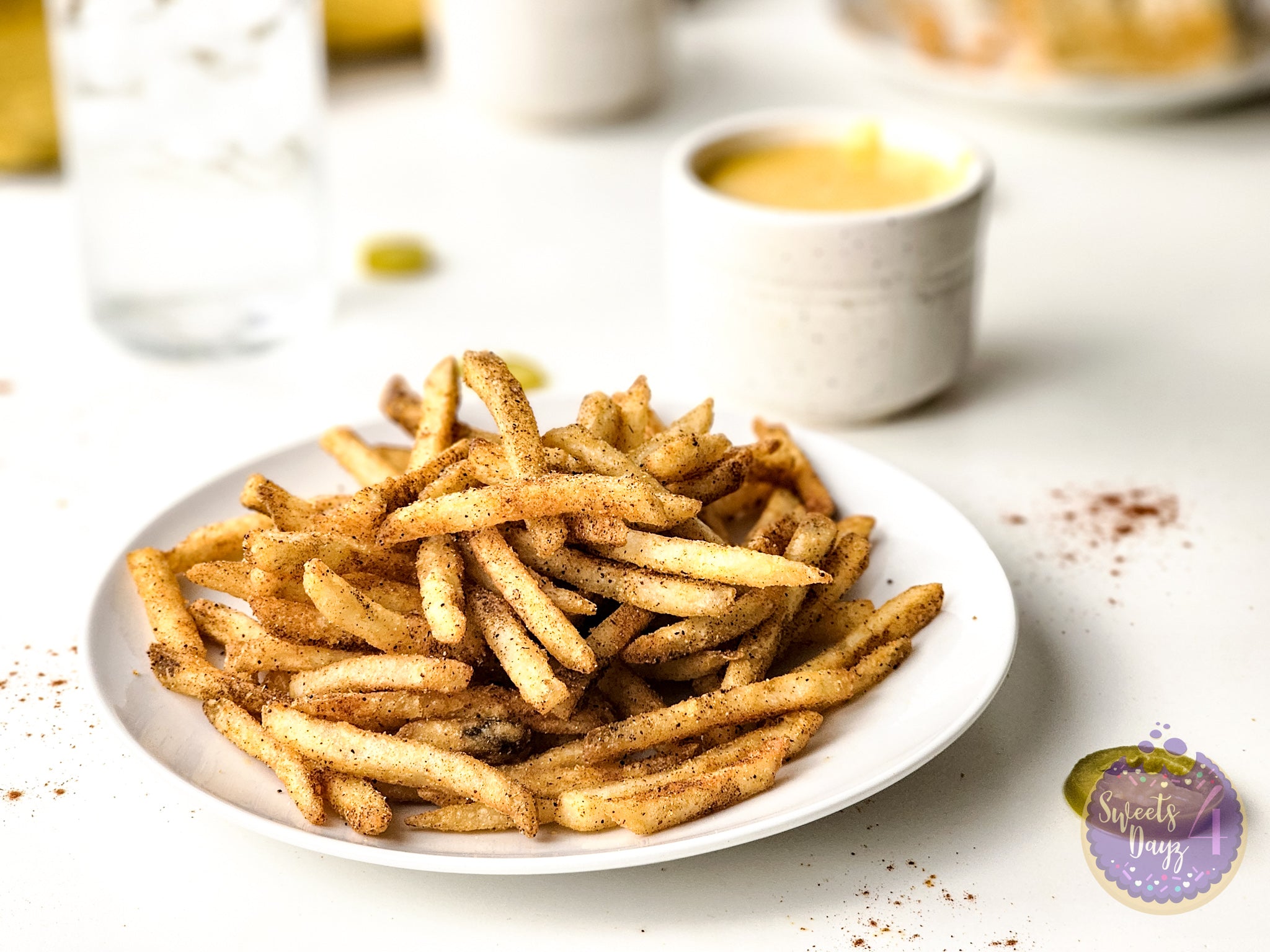 Copycat Taco Bell Nacho Fries on White