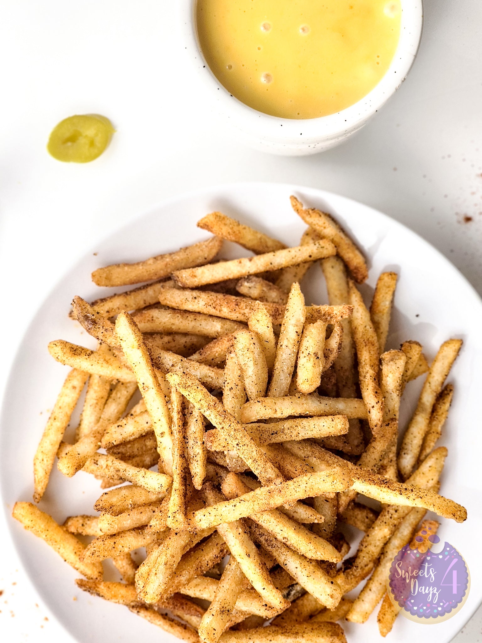 Copycat Taco Bell Nacho Fries on White