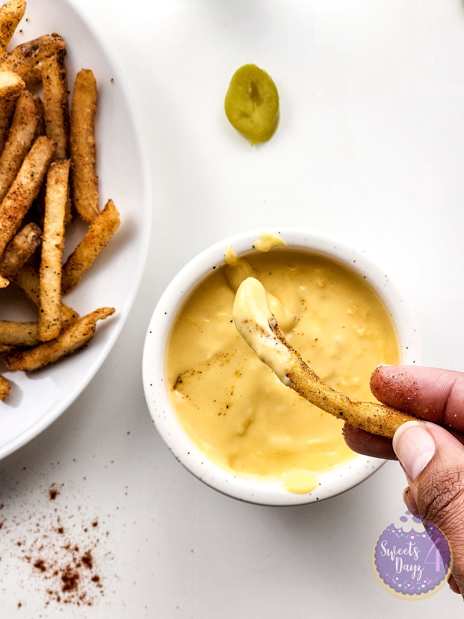 Copycat Taco Bell Nacho Fries on White