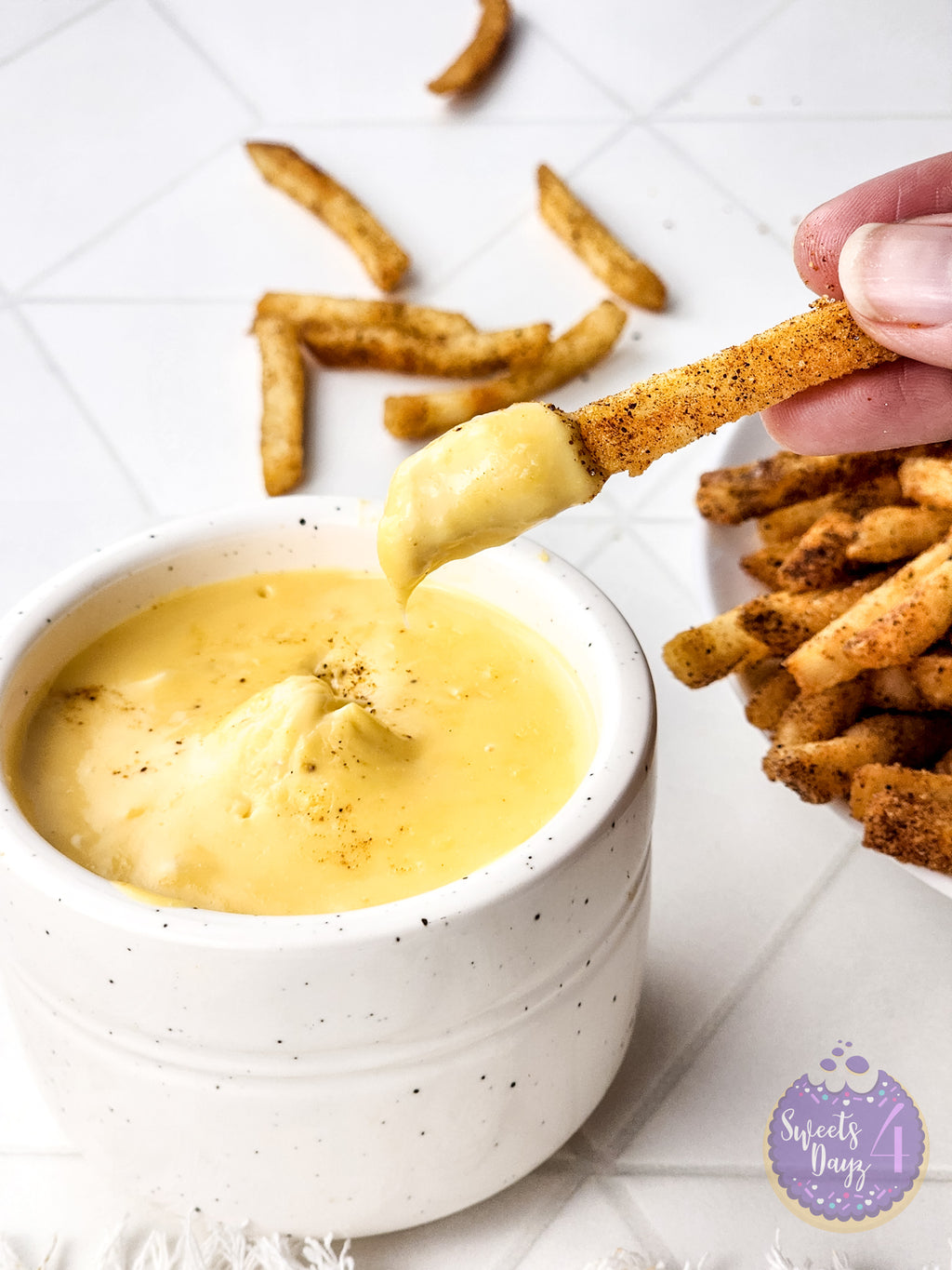 Copycat Taco Bell Nacho Fries on Rhombus