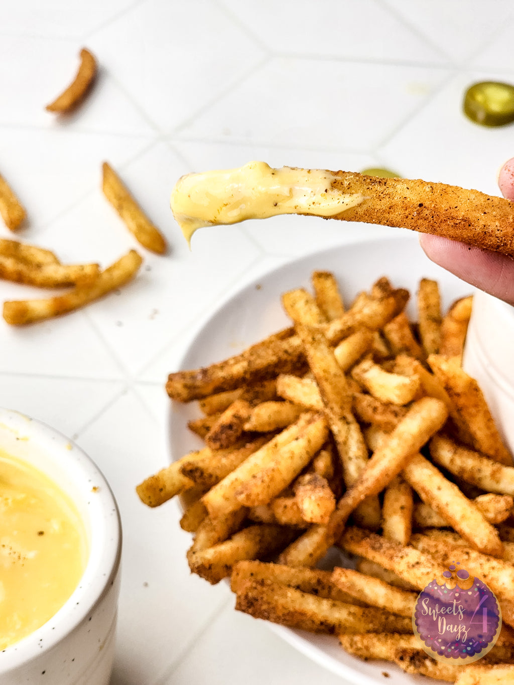 Copycat Taco Bell Nacho Fries on Rhombus