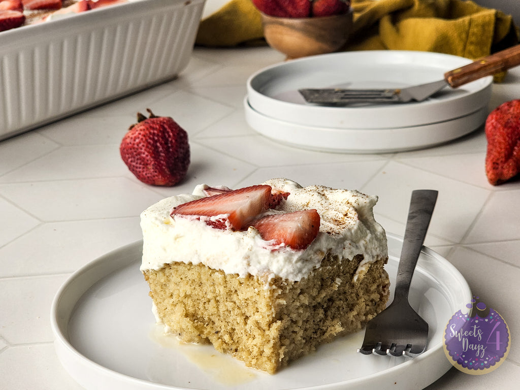 Tres Leches Cake on Rhombus