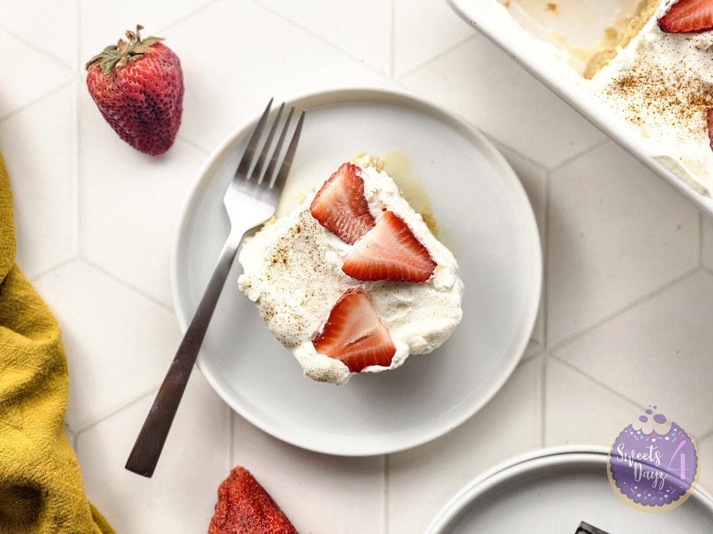 Tres Leches Cake on Rhombus