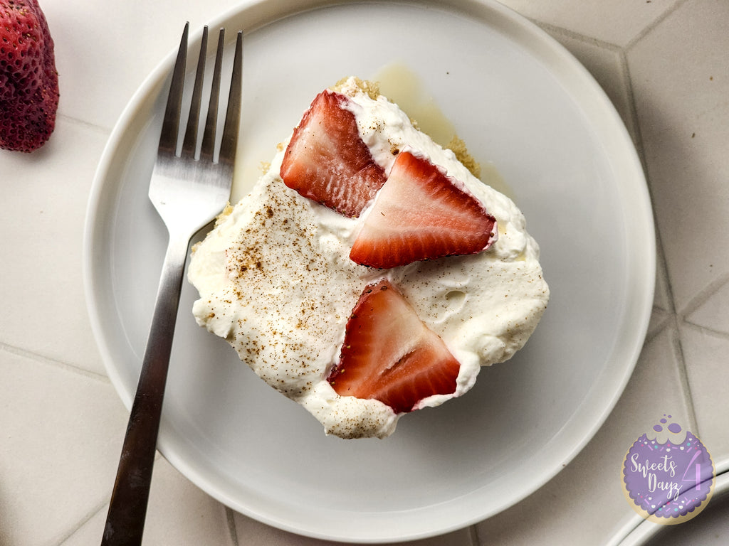 Tres Leches Cake on Rhombus