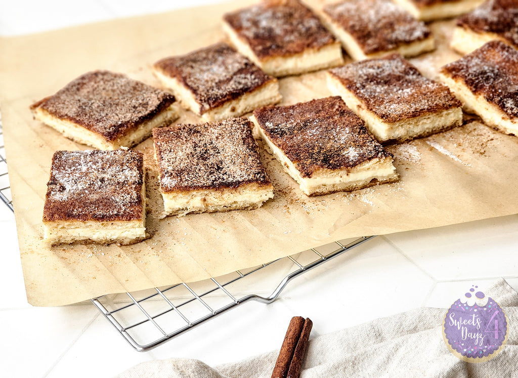 Churro Cheesecake Bars on Rhombus